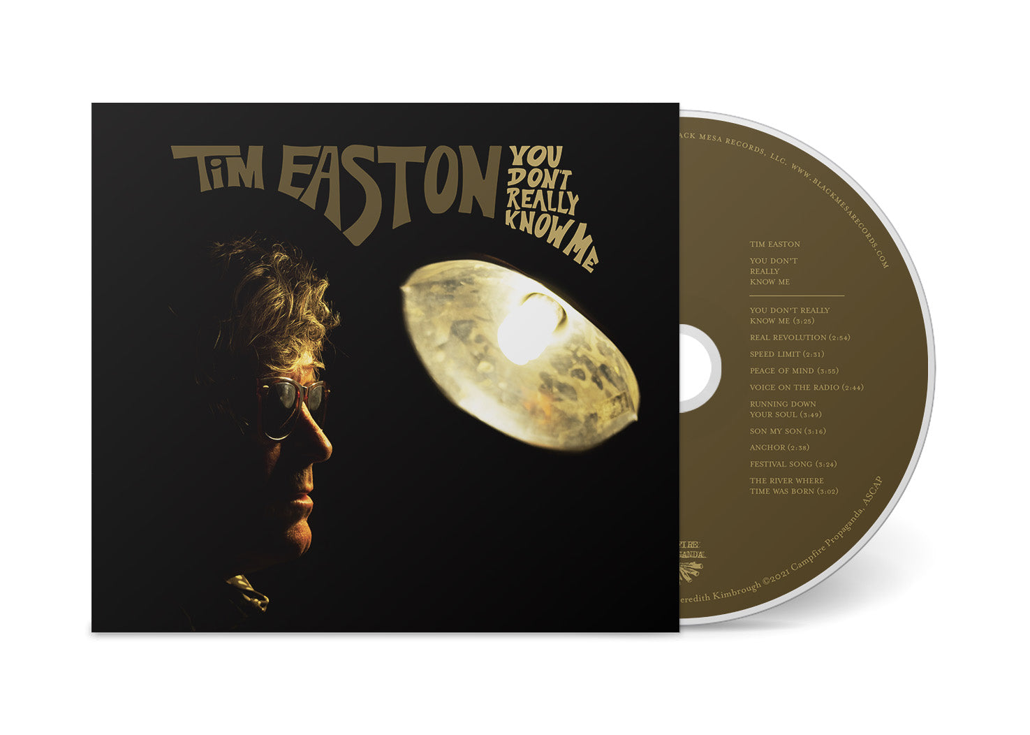 Tim Easton - You Don't Really Know Me CD – Black Mesa Records